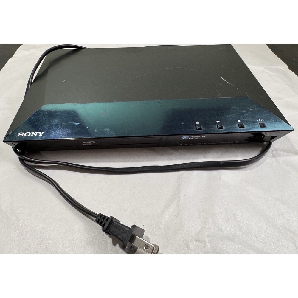 Sony BDP-S3100 BlueRay DVD Player with Built-In WiFi and True HD 1080p No Remote